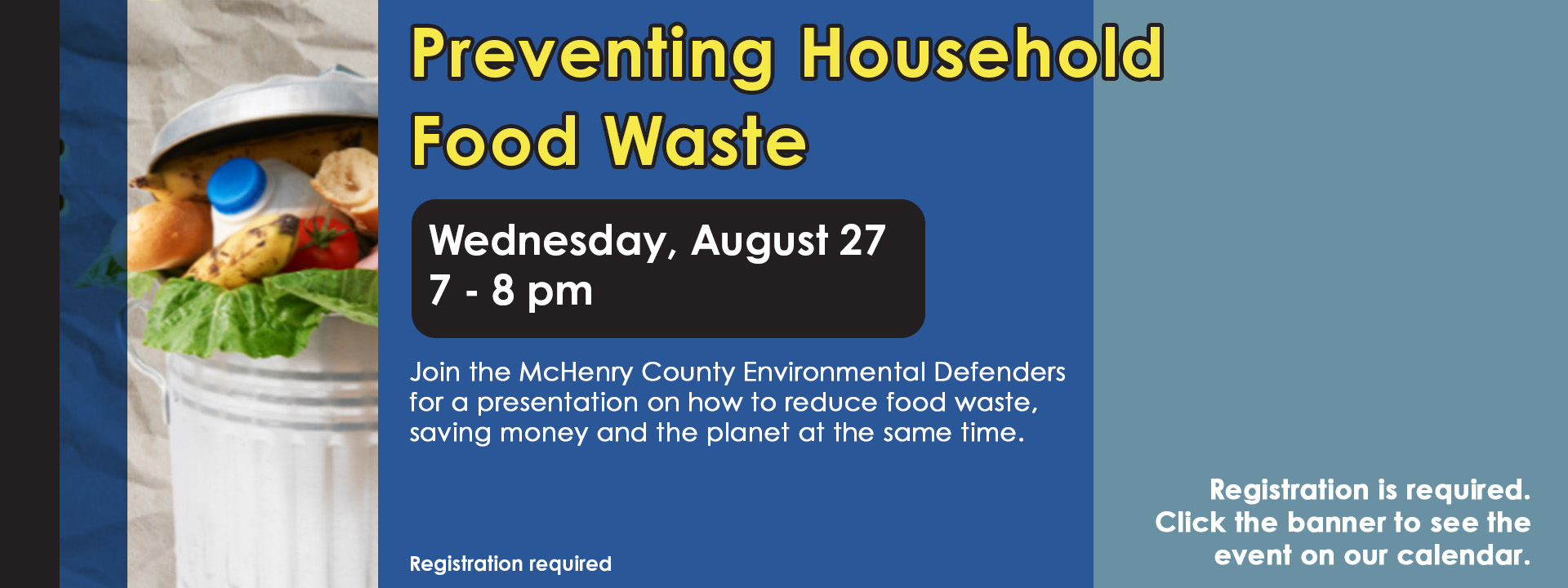 Household food waste Aug 27